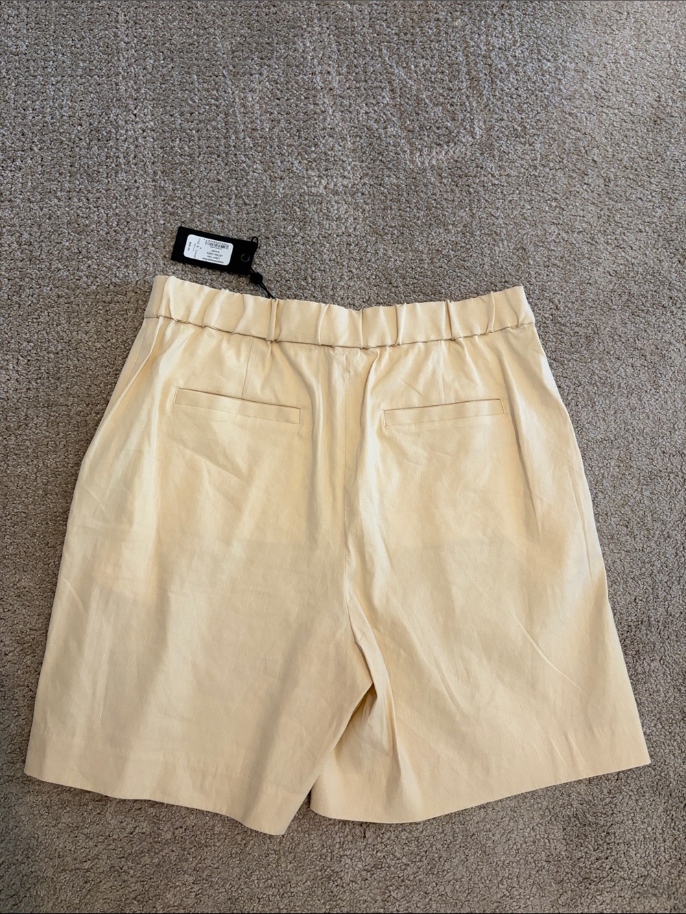 NWT Rag & Bone Light Tan Leona Linen Short - Women’s size 6 - Picture 2 of 5